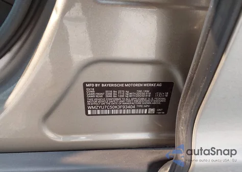 2019 Mini Countryman Cooper S E from USA, damaged, VIN WMZYU7C50K3F93404